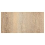 Vidaxl planches de plancher autoadhésives 20 pièces pvc 1 86 m² marron