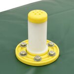 vidaXL Réservoir d'eau avec robinet pliable 2100 L PVC