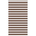 vidaXL Store zèbre marron 130x230cm largeur du tissu 125 9cm polyester