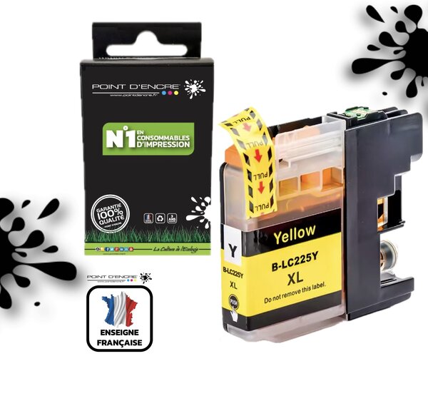 LC225XL - JAUNE - Grande capacité