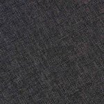 vidaXL Chaises à manger lot de 2 bois courbé et tissu gris