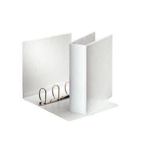 Classeur 4 anneaux en D 60 mm A4 Dos de 85 mm Blanc ESSELTE