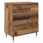 vidaXL Buffet Bois Ancien 60 x 35 x 70 cm Bois d'ingénierie