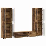 vidaXL Ensemble meuble TV FLORIN Bois ancien Bois d'ingénierie