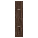 vidaXL Armoire apothicaire chêne marron 30x41x144 5 cm bois ingénierie