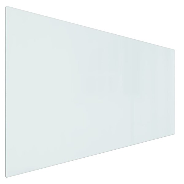 vidaXL Plaque de verre pour cheminée rectangulaire 120x60 cm