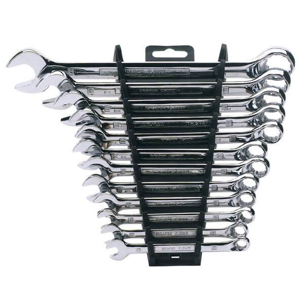 Draper tools jeu de clés mixtes métriques 12 pièces argenté 64605