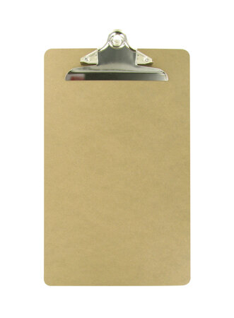 Planche clipboard en MDF Support d'écriture 21 x 34 cm