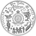 Pièce de monnaie en Argent 1 Dollar g 29 Millésime 2025 LITTLE MERMAID