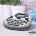 Dymo étiqueteuse portable letratag lt-100t  gris   avec clavier azerty