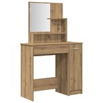 vidaXL Ensemble de coiffeuse chêne artisanal bois ingénierie