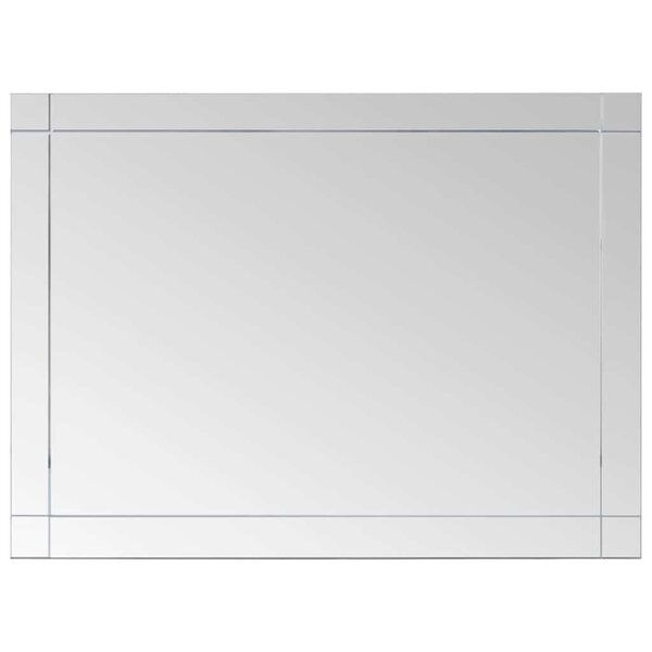 vidaXL Miroir mural 60x50 cm Verre