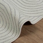 vidaXL Tapis d'intérieur et d'extérieur PALMERAS Vert 120 x 120 cm