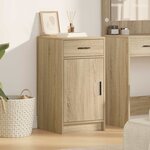 vidaXL Buffet Chêne sonoma 40 x 40.5 x 75 cm Bois d'ingénierie
