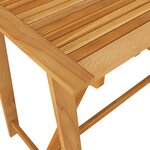 vidaXL Ensemble de bar de jardin avec coussins 5 Pièces Gris