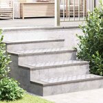 vidaXL Plaques en Aluminium à Carreaux 2 Pièces Antidérapantes 80x30 cm