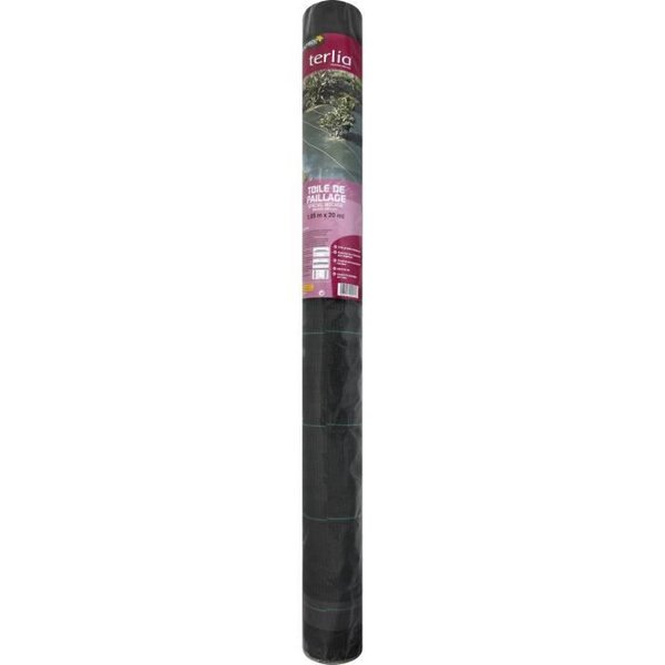 VILMORIN Toile de paillage tissée verte - l 1,05 x L 20 m