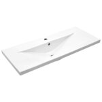 vidaXL Armoire lavabo avec bassin intégré vieux bois