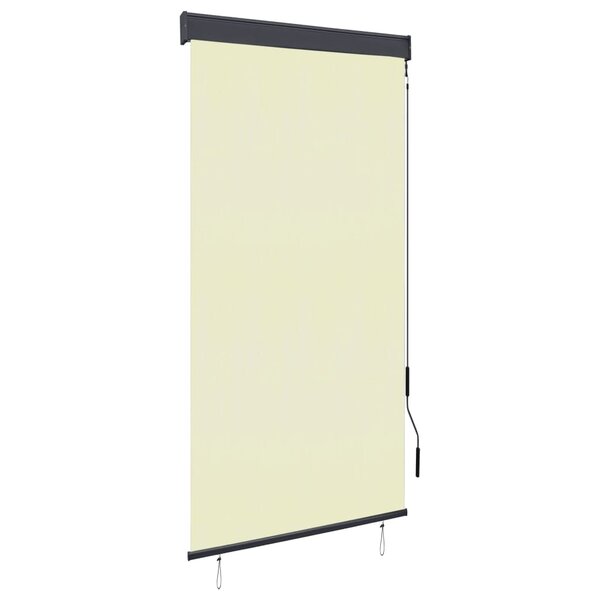 vidaXL Store roulant d'extérieur 80 x 250 cm Crème