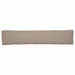 vidaXL Coussin de palette Taupe 200 x 40 x 8 cm Tissu Oxford
