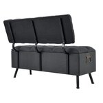 Banquette de rangement malmöhus siège rabattable gris foncé 03_0006447