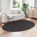 vidaXL Tapis HUARTE Anthracite 200 x 140 cm 100 Polyester