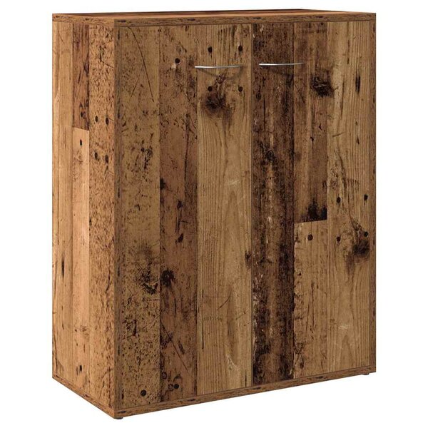 vidaXL Buffet vieux bois 60x30x75 cm bois d'ingénierie