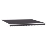 vidaXL Cadre d'auvent Anthracite 500 × 300 cm