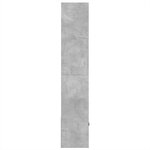 vidaXL Bibliothèque gris béton 70x36x189 cm bois d'ingénierie