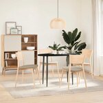 vidaXL Dessus de table 100x50x2 cm bois de chêne massif ovale