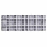 vidaXL Coussin de transat ensoleillé Gris 178 x 60 x 4 cm Tissu Oxford