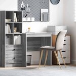 vidaXL Bureau Sonoma gris 70 x 50 x 76 cm Bois d'ingénierie
