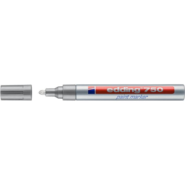 Marqueur Peinture 750 argent 2-4 mm EDDING