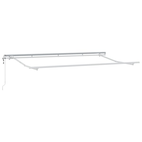 vidaXL Cadre d'Auvent Électrique Rétractable 4x2 cm Métal