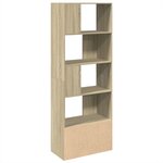 vidaXL Bibliothèque chêne sonoma 70x36x189 cm bois d'ingénierie
