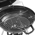 vidaXL Barbecue au charbon de bois à bouilloire 73x58x96 cm Acier