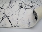 Tapis de salon MARBRE 160 x 230 cm - Blanc