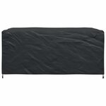 vidaXL Housse pour meubles Uni Noir 240 x 160 x 100 cm 210D