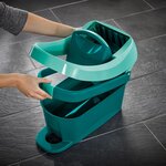 Leifheit Ensemble de vadrouille Profi XL vert avec chariot 55096
