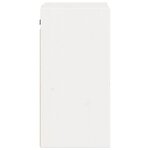 vidaXL Armoires murales 2 Pièces Blanc 30x30x60 cm Bois de pin massif