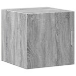 vidaXL Armoire murale sonoma gris 40x42 5x40 cm bois d'ingénierie