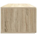 vidaXL Meuble TV mural 98 x 41 x 30 cm Chêne Sonoma Bois d'ingénierie