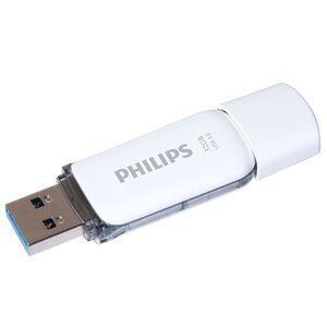 Philips clé usb 3.0 snow 32 go blanc et gris
