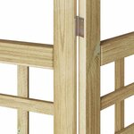 vidaXL Brise-vue 6 Pièces Marron 240 x 180 cm Pin imprégné