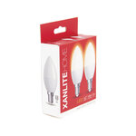 Ampoule led flamme  culot e14  5w cons. (40w eq.)  lumière blanc neutre