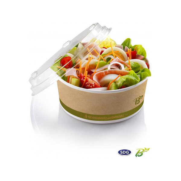 Bol à salade en carton  800 ml - sdg - lot de 500 - carton
