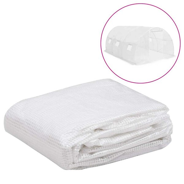 vidaXL Couverture de remplacement serre (13 5 m²) 3x4 5x2m Transparent