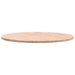 vidaXL Dessus de table Ø60x1 5 cm rond bois massif de hêtre