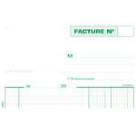 Manifold Factures 210 x 148 mm dupli autocopiant 50 feuillets EXACOMPTA