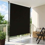 vidaXL Store Roulant Extérieur Noir 200 x 270 cm
